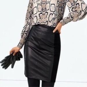 CAbi Black Pencil Skirt